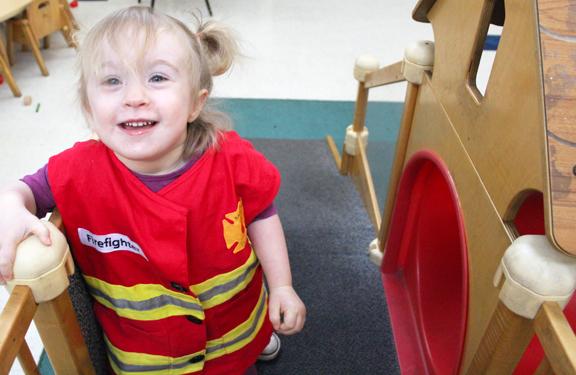 Zandy, a remarkable 2-year-old