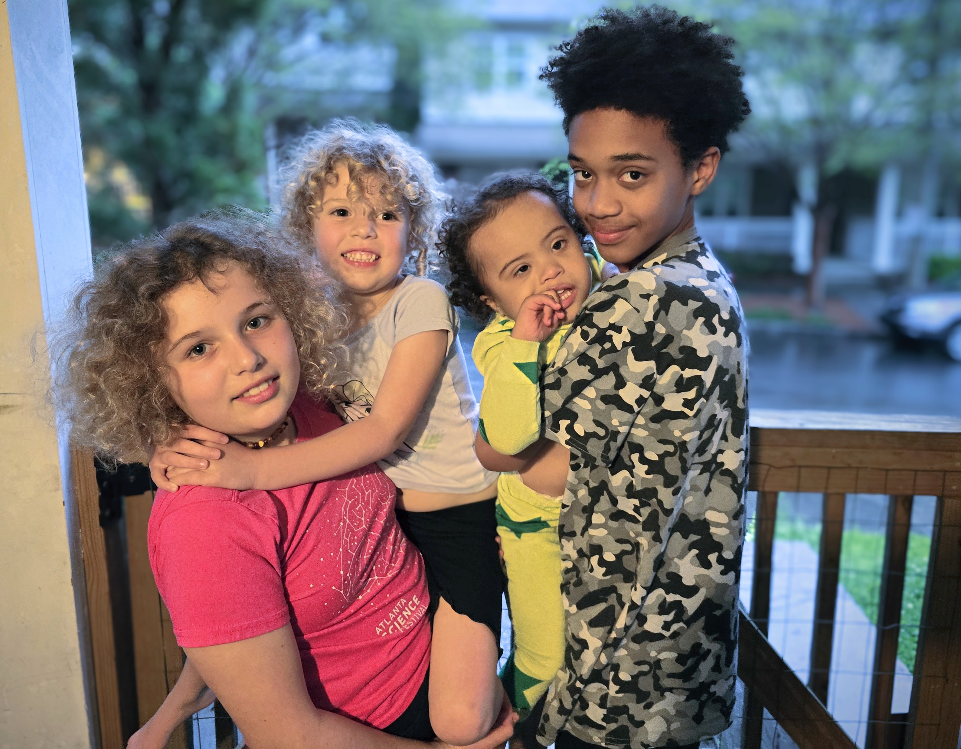 The Sankara Siblings (L-R): Ixehel, Sylva, Khalil, and Kumani