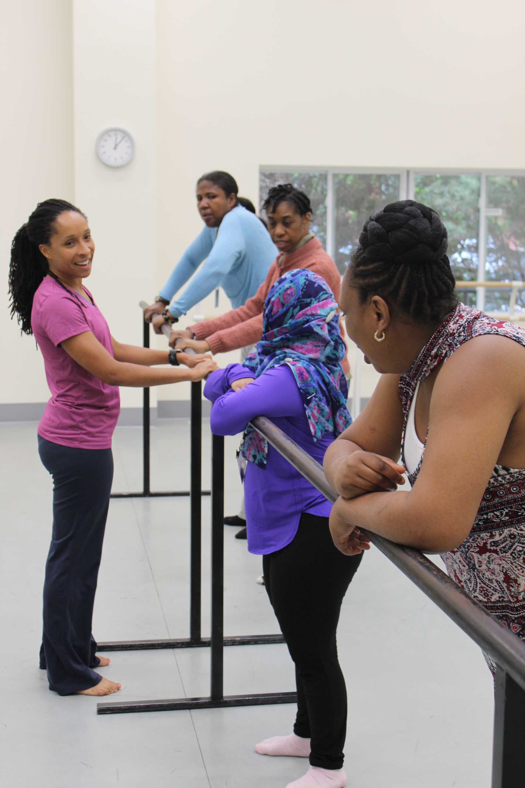 Learning ballet basics