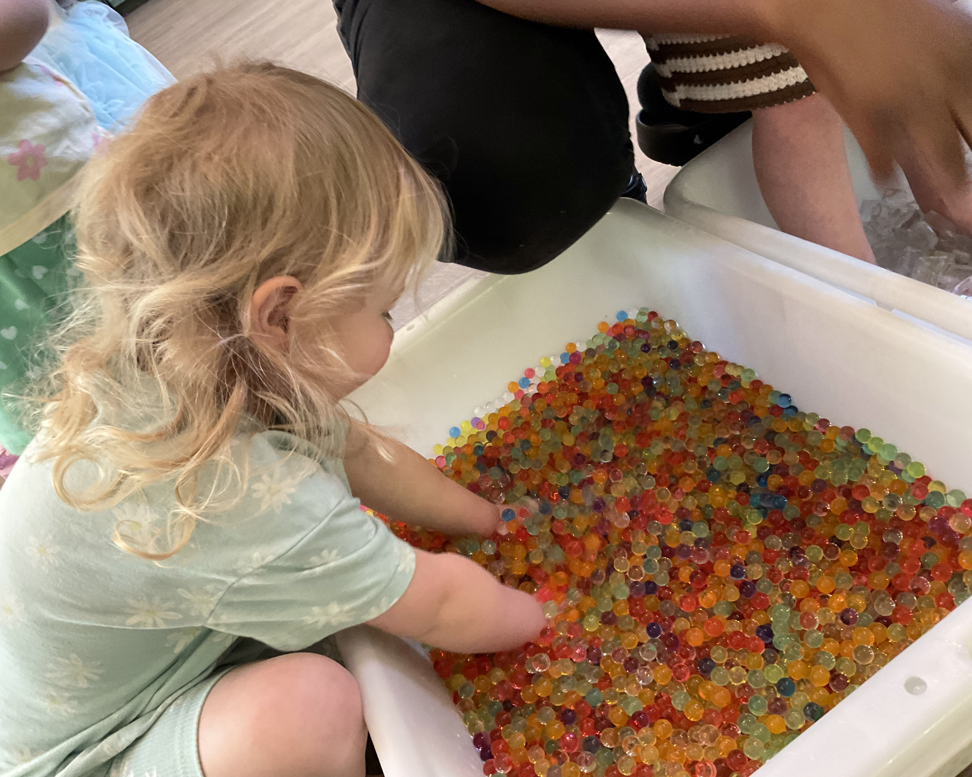 The water bubbles are very popular.