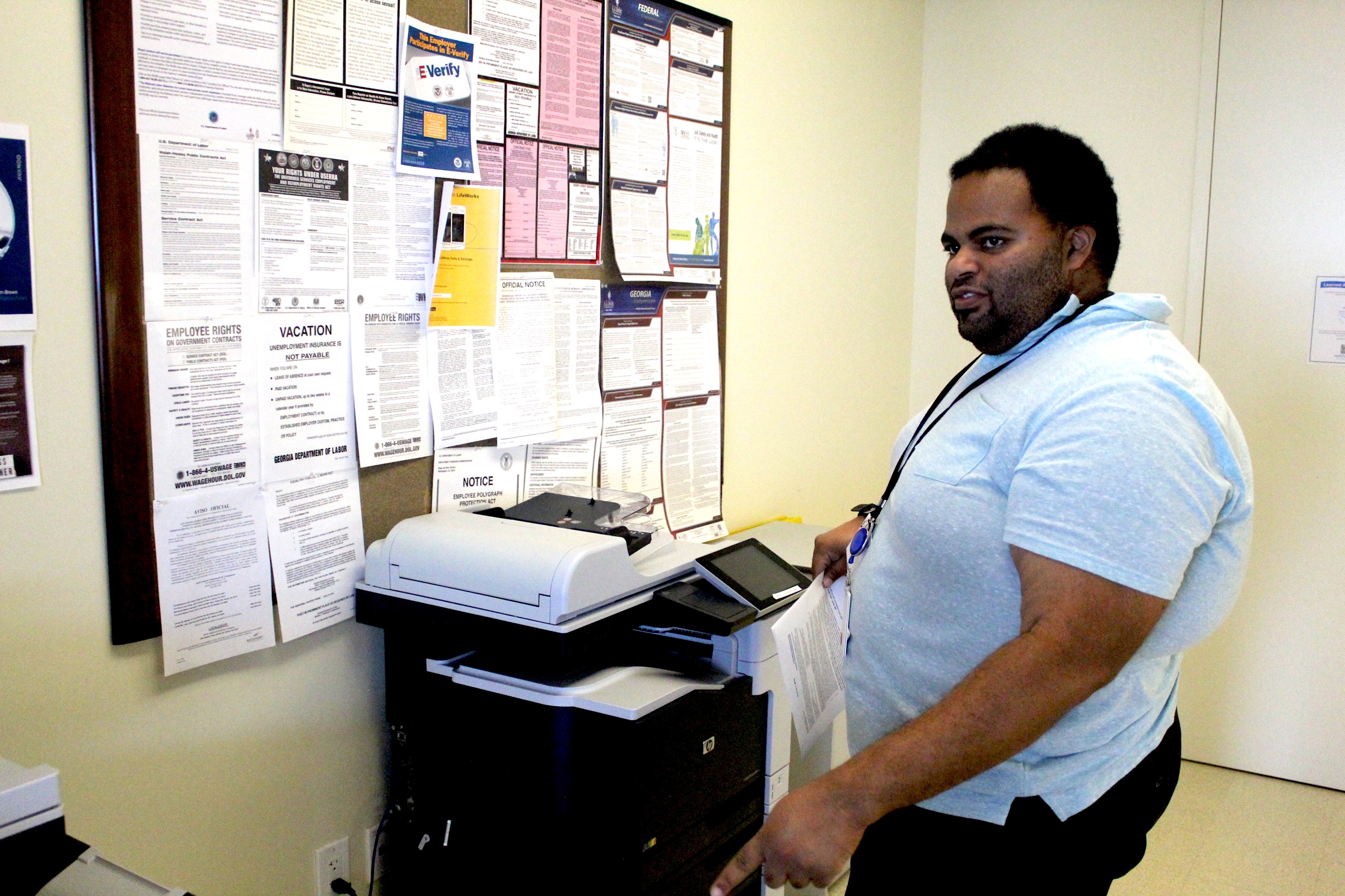 Drew loves his job at North Highland.