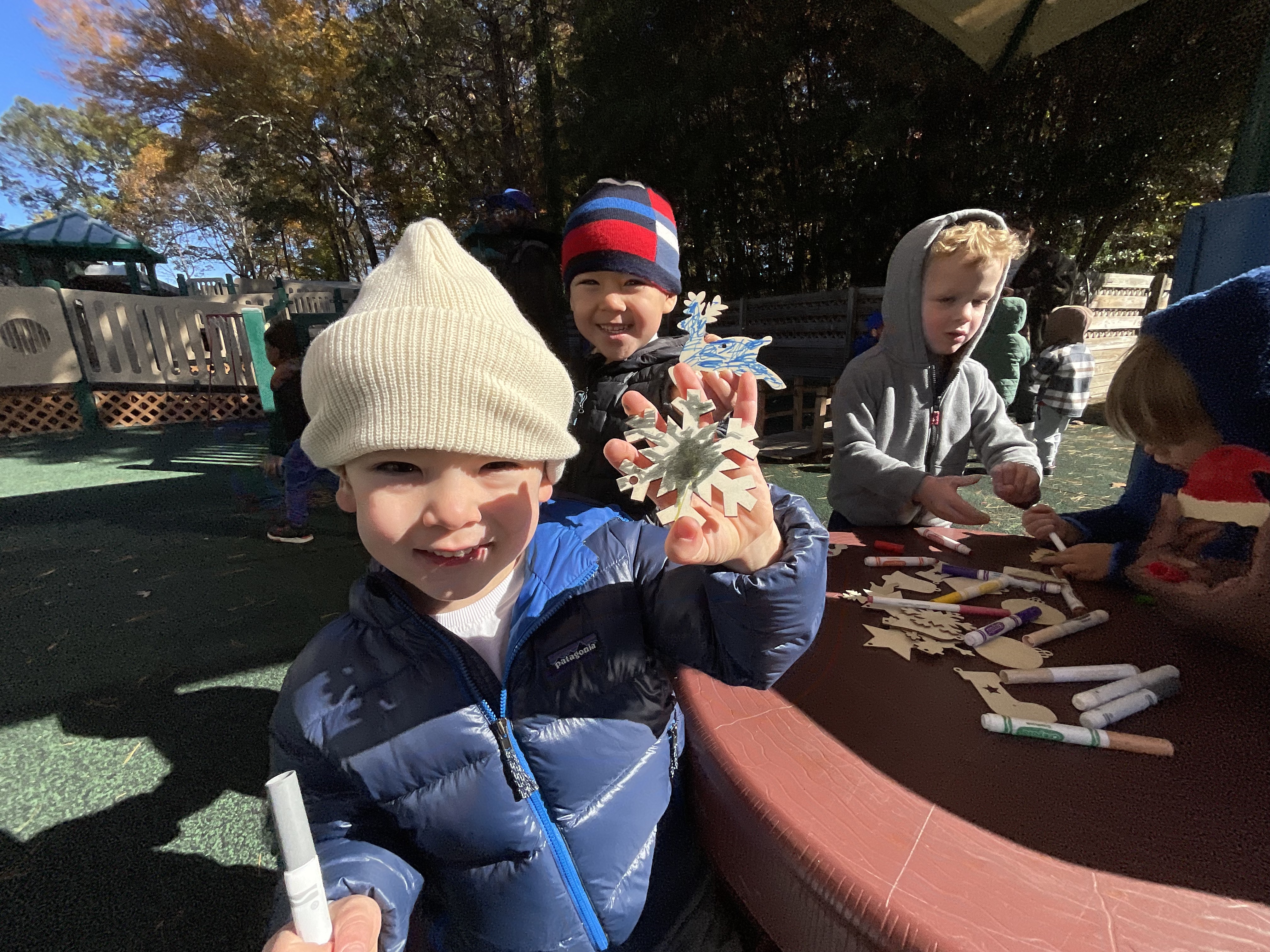 Some of Frazer’s children are getting in on the fun.