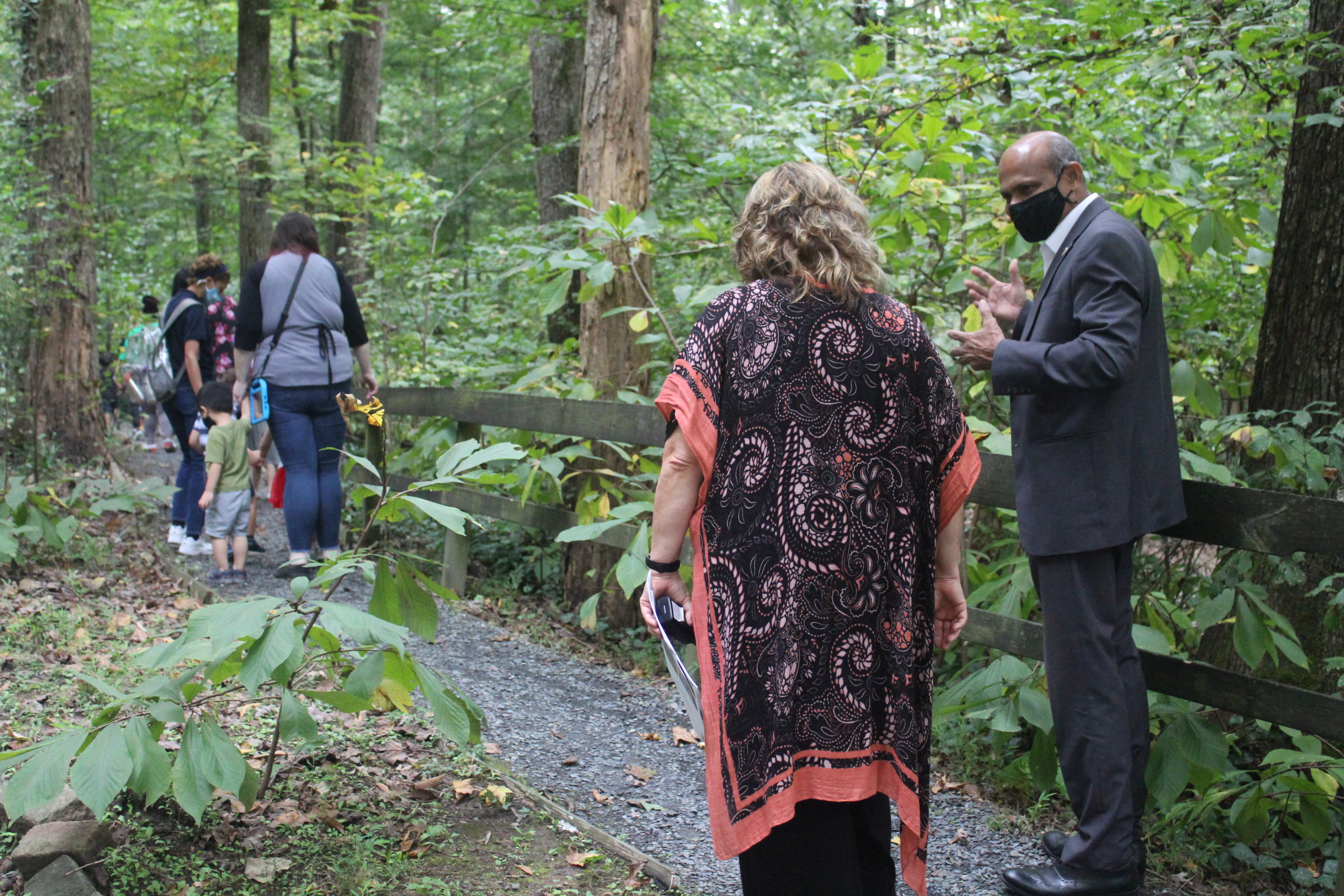 Rahman and Kubik discussing possibilities