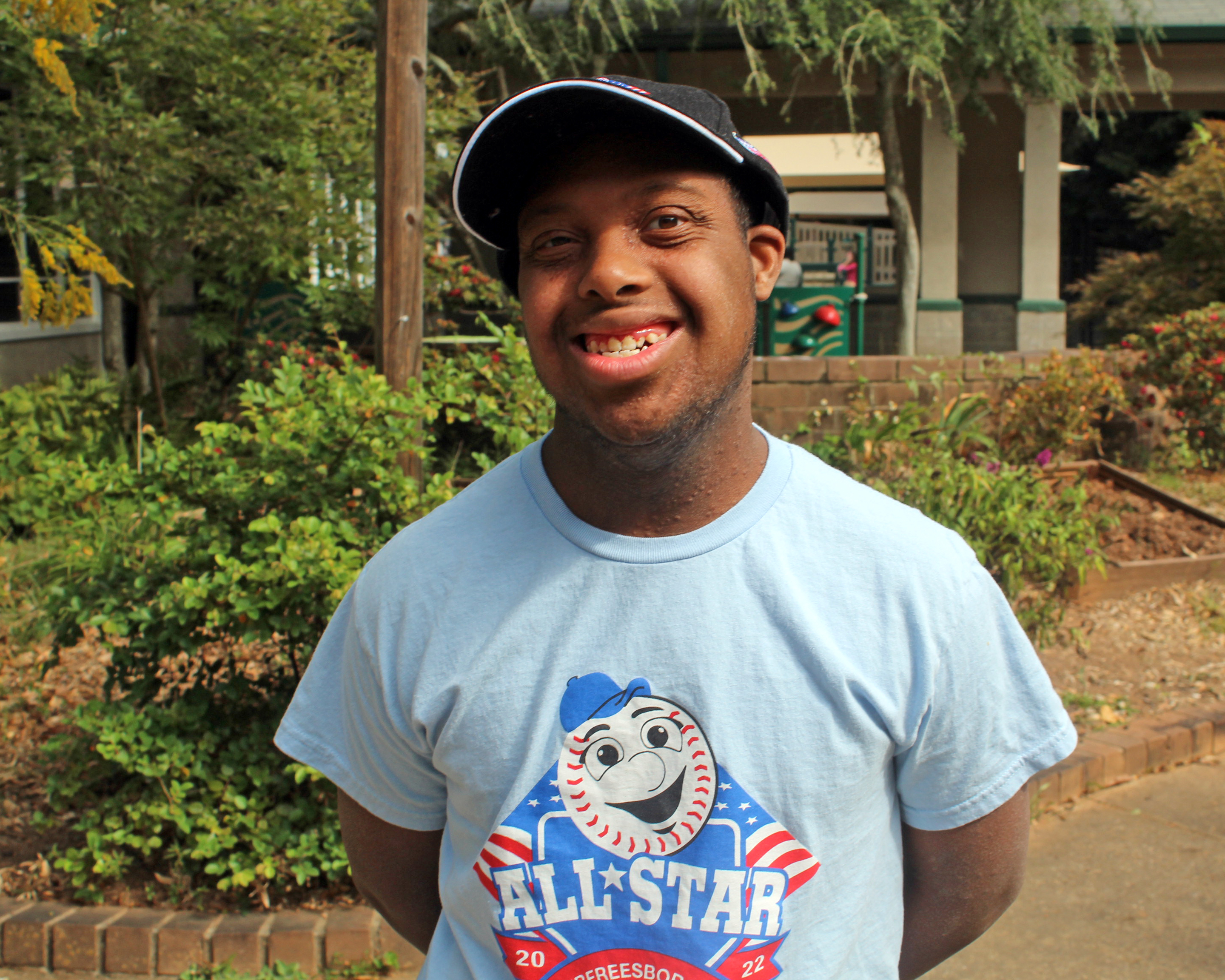 Gregory Montford, Frazer Adult Participant and Miracle League National All-Star