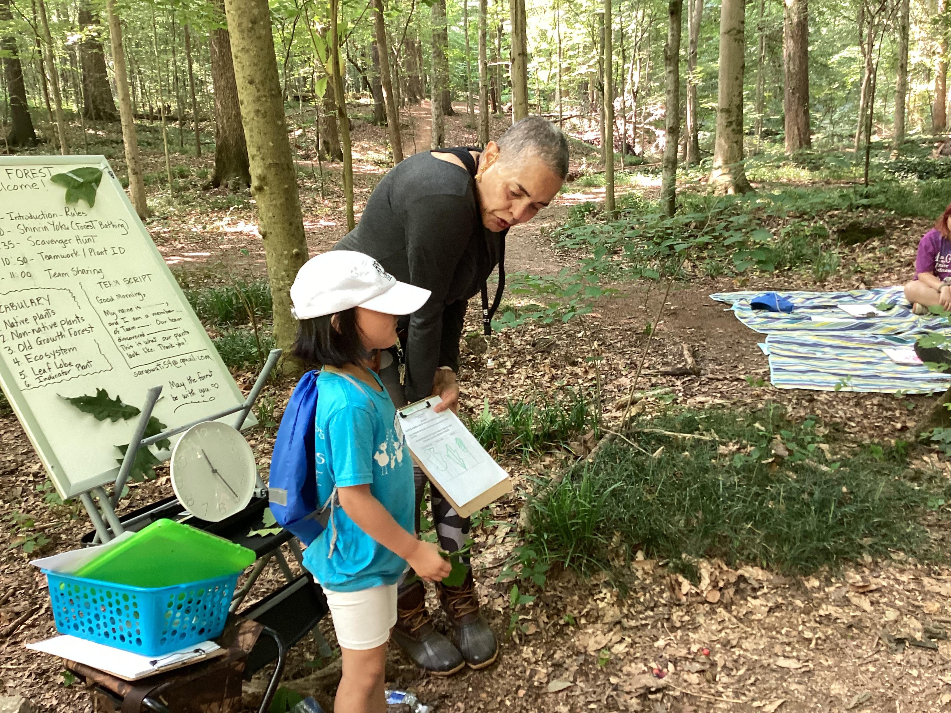 Summer Camp 2023: A visit from a local naturalist.