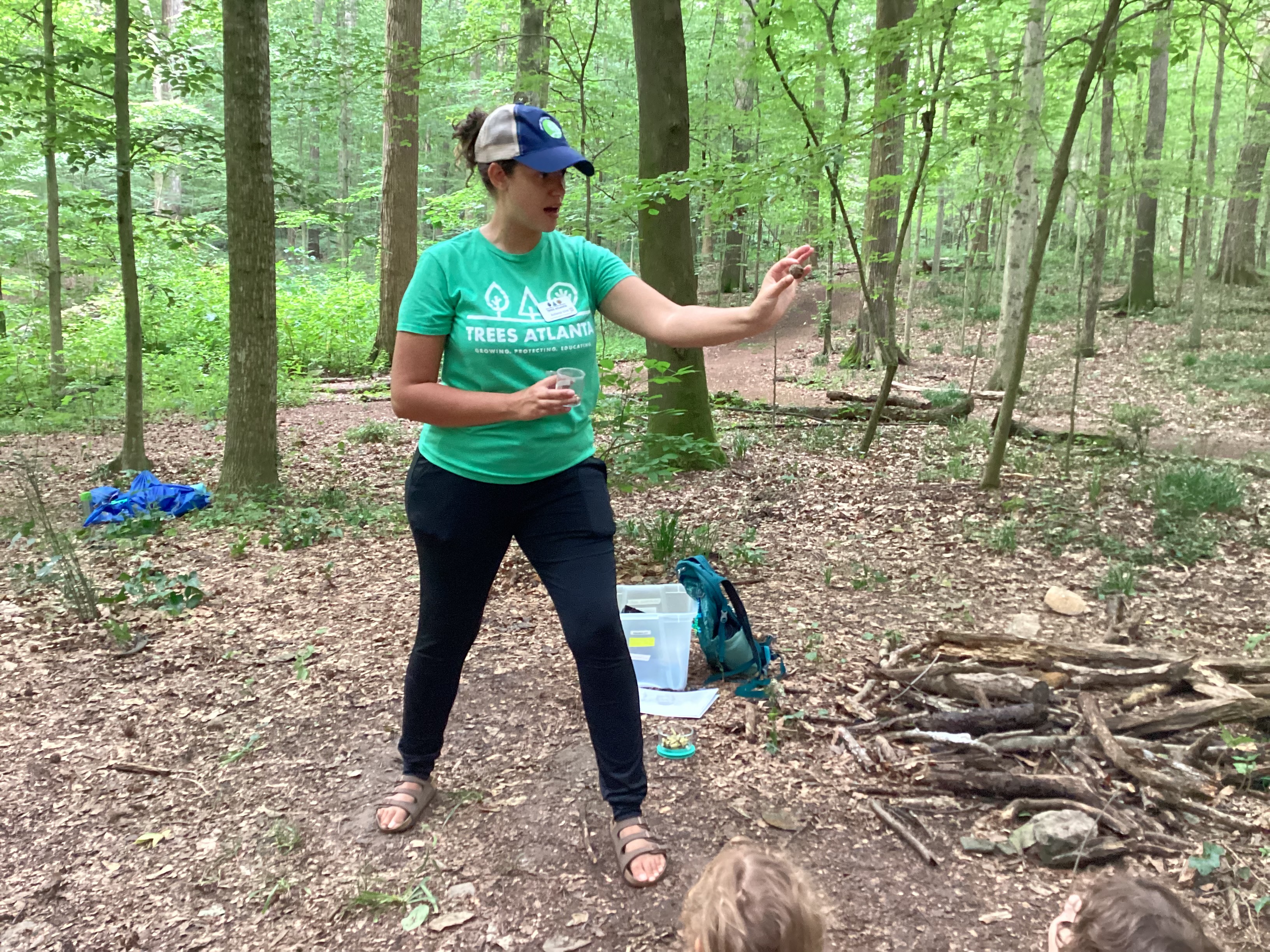Summer Camp 2023: A visit from a Trees Atlanta professional.
