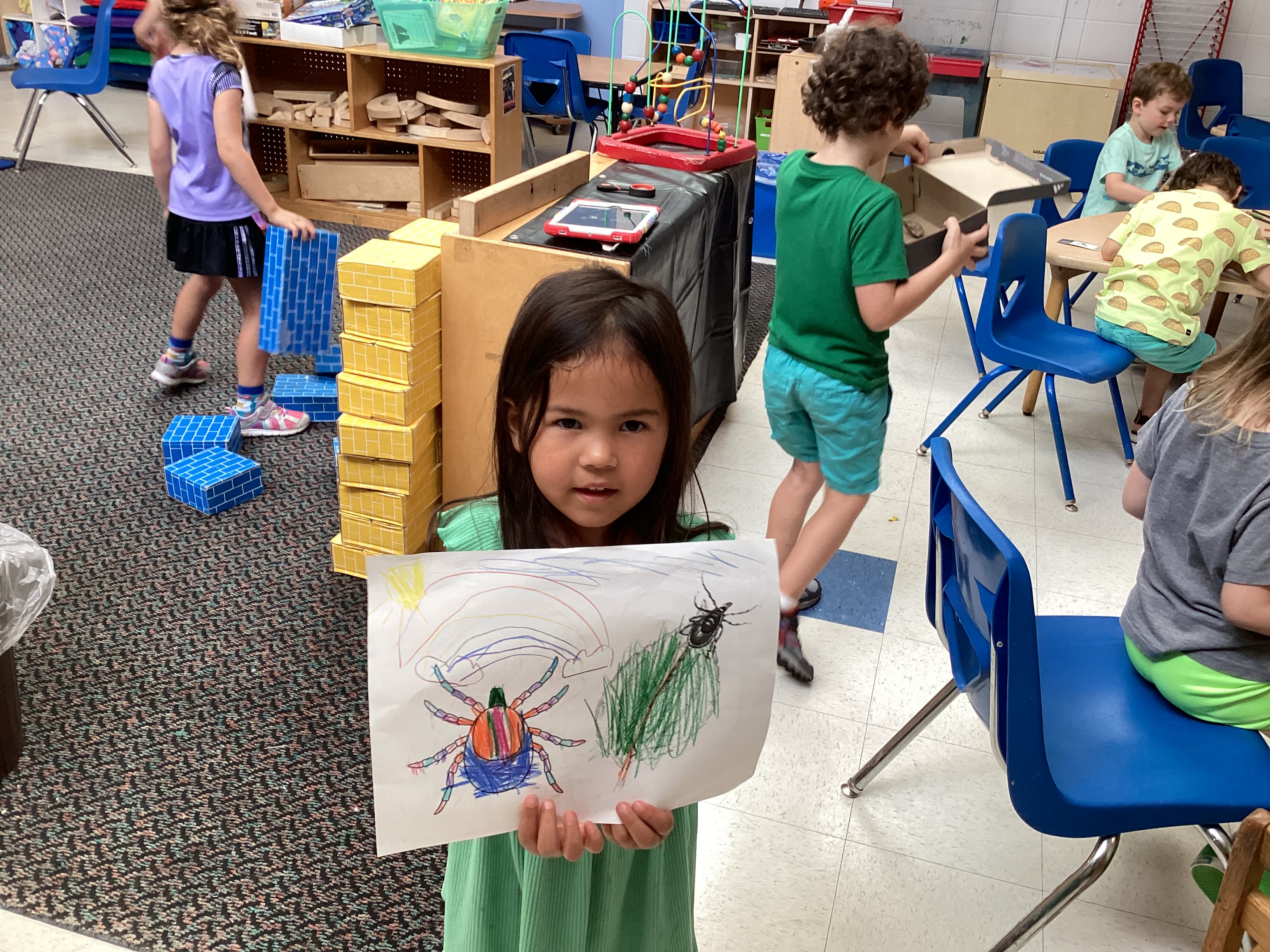 Summer Camp 2023: Bug art!
