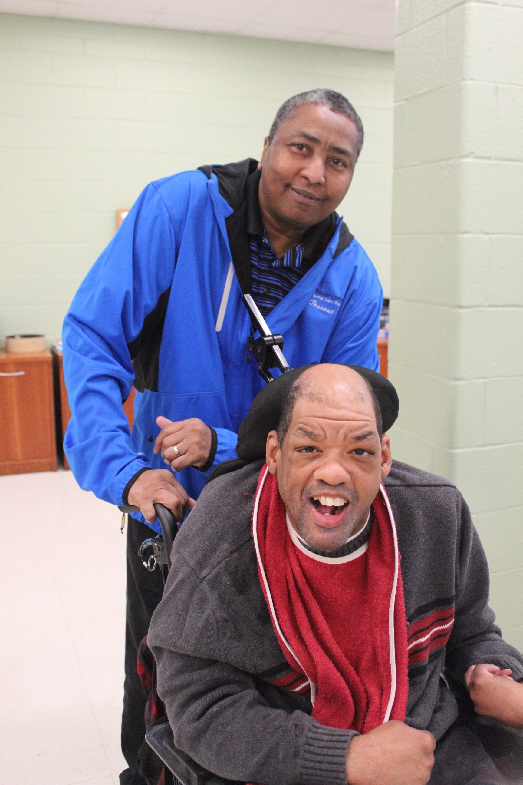 Theresa and James, AKA Jimmy Jam, met on Theresa's first day at Frazer, twenty years ago