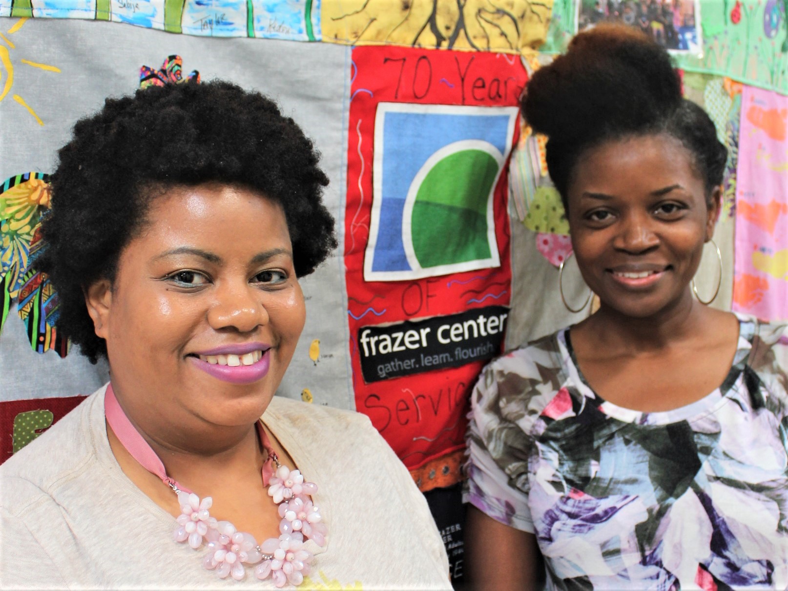 Assistant Director April Jones and Director Susie Riddick, Child Development Program