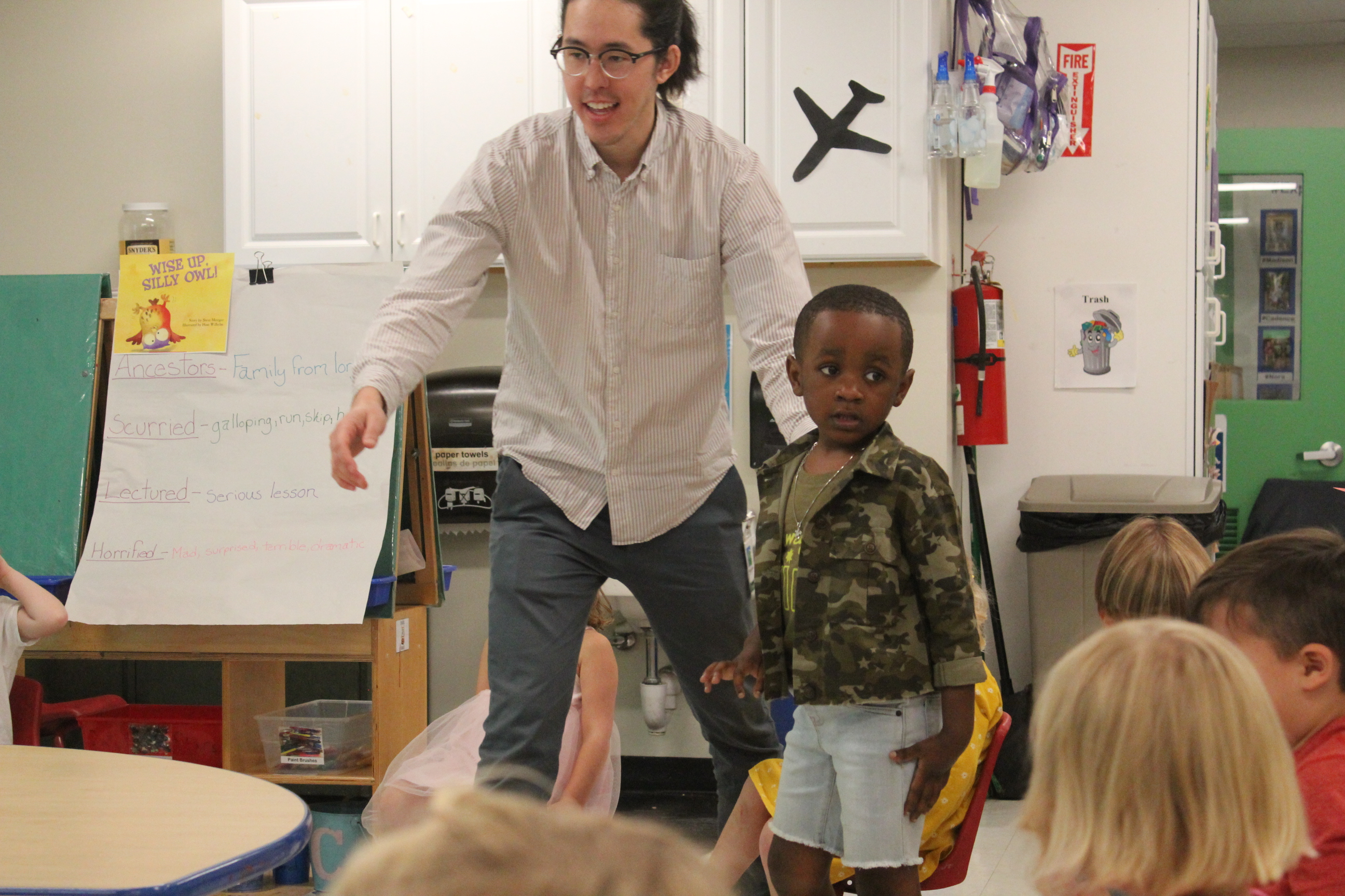 Cadence in the classroom with a therapist