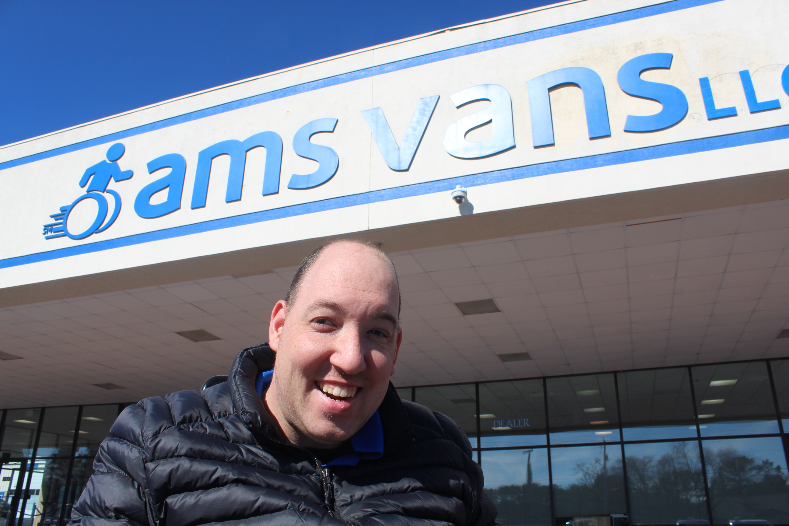 Josh recently celebrated his 1-year anniversary with AMS Vans
