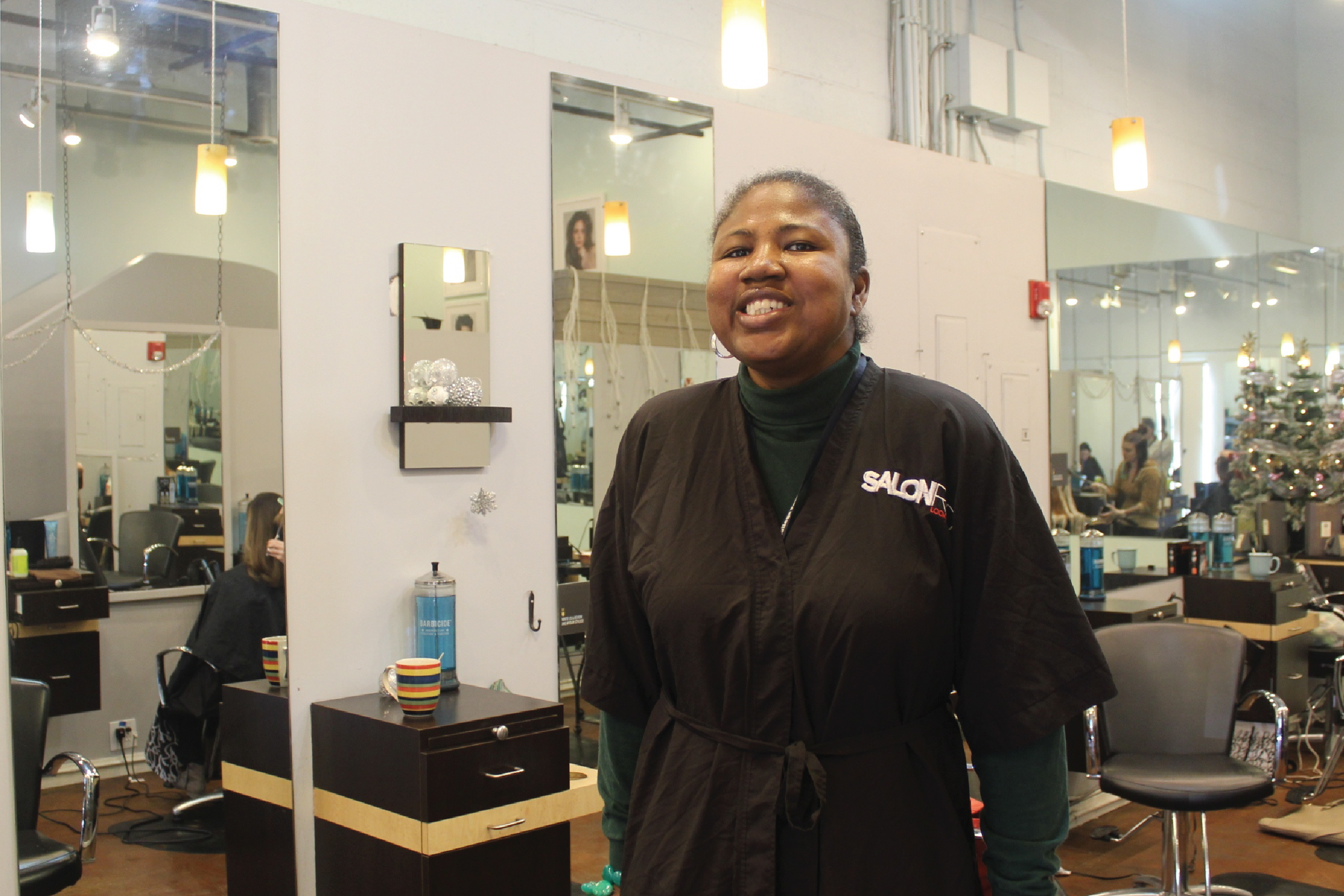 Sarah, employee of Salon Red for over 4 years