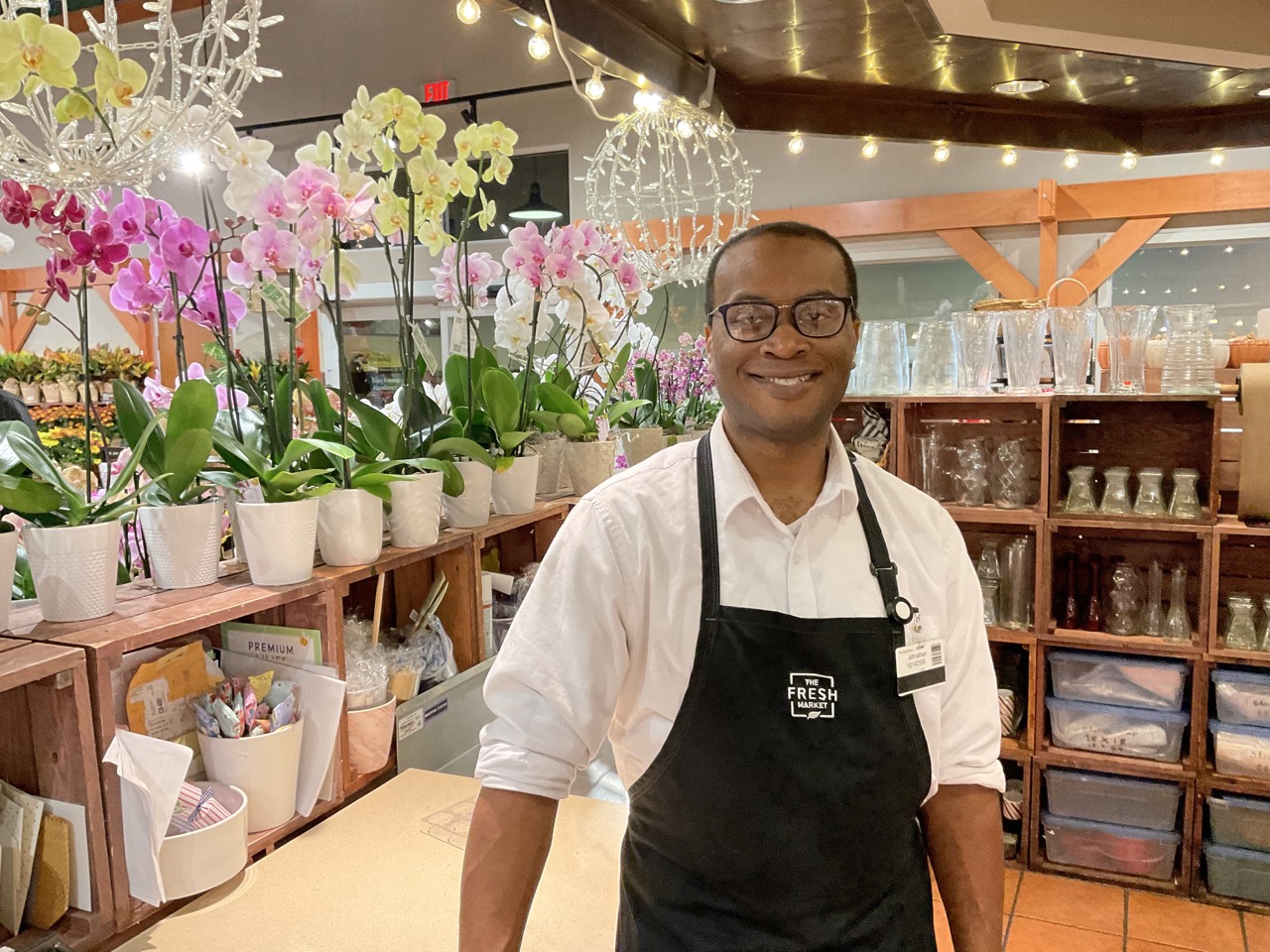 In the floral department